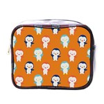 Cute Penguin Funny Pattern Mini Toiletries Bag (One Side) Front