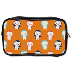 Cute Penguin Funny Pattern Toiletries Bag (one Side) by Grandong