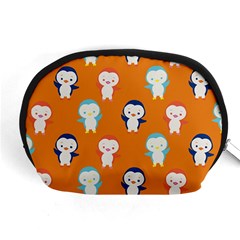 Cute Penguin Funny Pattern Accessory Pouch (medium) by Grandong