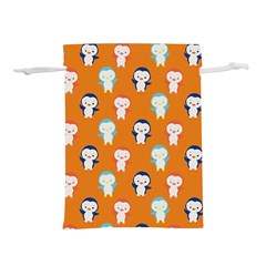 Cute Penguin Funny Pattern Lightweight Drawstring Pouch (s) by Grandong