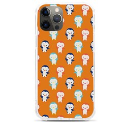 Cute Penguin Funny Pattern Iphone 12 Pro Max Tpu Uv Print Case by Grandong