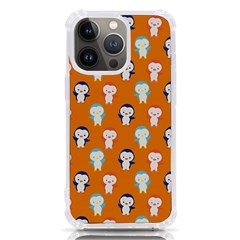 Cute Penguin Funny Pattern Iphone 13 Pro Tpu Uv Print Case by Grandong