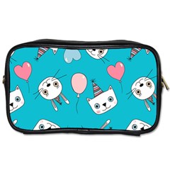 Cat Bunny Toiletries Bag (one Side) by Grandong