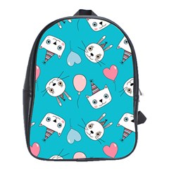 Cat Bunny School Bag (xl) by Grandong