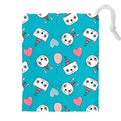 Cat Bunny Drawstring Pouch (5xl) by Grandong