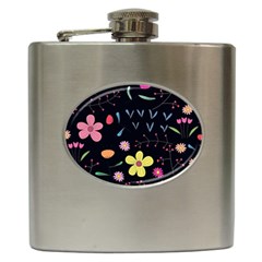 Beautiful Flower Plants Aesthetic Secret Garden Hip Flask (6 Oz) by Grandong