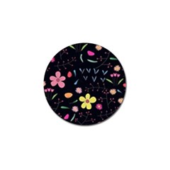 Beautiful Flower Plants Aesthetic Secret Garden Golf Ball Marker by Grandong