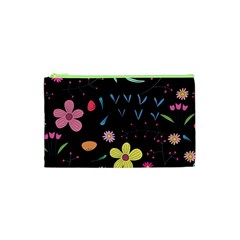 Beautiful Flower Plants Aesthetic Secret Garden Cosmetic Bag (xs) by Grandong