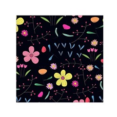 Beautiful Flower Plants Aesthetic Secret Garden Square Satin Scarf (30  X 30 ) by Grandong