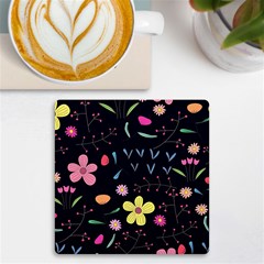 Beautiful Flower Plants Aesthetic Secret Garden Uv Print Square Tile Coaster  by Grandong