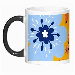 Floral Pattern Adorable Beautiful Aesthetic Secret Garden Morph Mug by Grandong