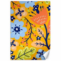 Floral Pattern Adorable Beautiful Aesthetic Secret Garden Canvas 20  X 30  by Grandong