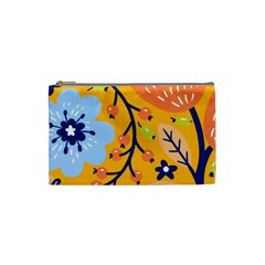 Floral Pattern Adorable Beautiful Aesthetic Secret Garden Cosmetic Bag (small) by Grandong