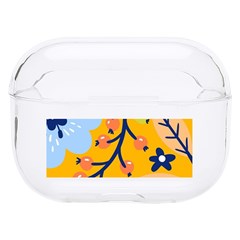 Floral Pattern Adorable Beautiful Aesthetic Secret Garden Hard Pc Airpods Pro Case by Grandong