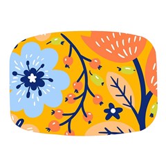 Floral Pattern Adorable Beautiful Aesthetic Secret Garden Mini Square Pill Box by Grandong