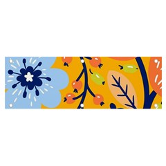 Floral Pattern Adorable Beautiful Aesthetic Secret Garden Banner And Sign 6  X 2  by Grandong