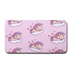 Unicorn Clouds Colorful Cute Pattern Sleepy Medium Bar Mat by Grandong