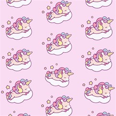 Unicorn Clouds Colorful Cute Pattern Sleepy Play Mat (rectangle) by Grandong