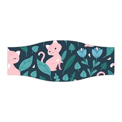 Cat Cute Flowers Leaves Pattern Stretchable Headband by Grandong