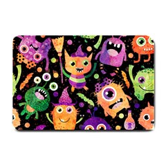 Fun Halloween Monsters Small Doormat by Grandong