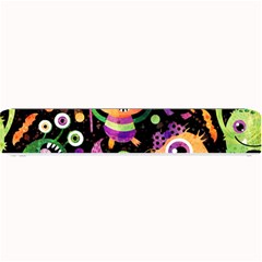 Fun Halloween Monsters Small Bar Mat by Grandong