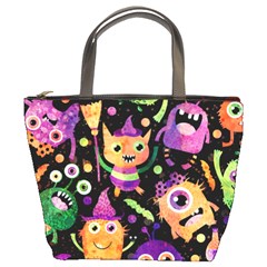 Fun Halloween Monsters Bucket Bag by Grandong