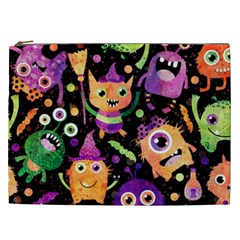 Fun Halloween Monsters Cosmetic Bag (xxl) by Grandong