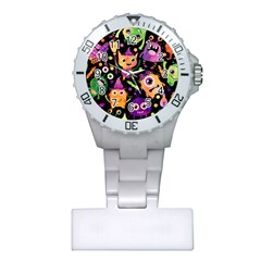 Fun Halloween Monsters Plastic Nurses Watch by Grandong