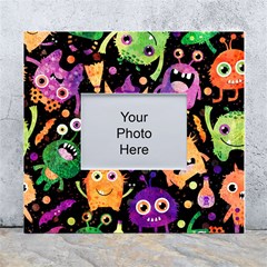 Fun Halloween Monsters White Wall Photo Frame 5  X 7  by Grandong