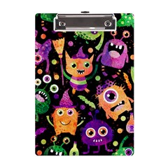 Fun Halloween Monsters A5 Acrylic Clipboard by Grandong