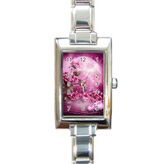 24 RISE. Rectangle Italian Charm Watch