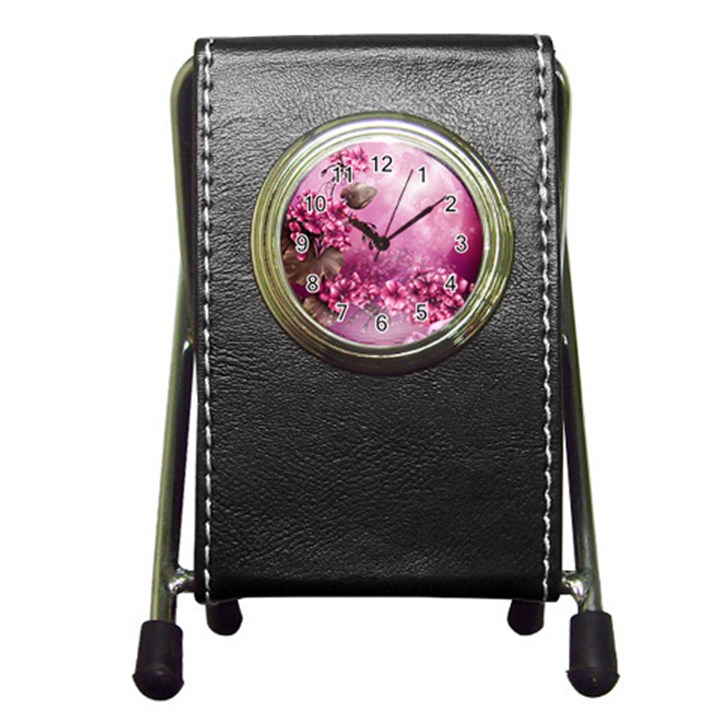 24 RISE. Pen Holder Desk Clock