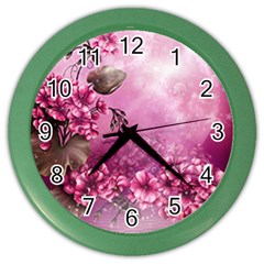 24 RISE. Color Wall Clock