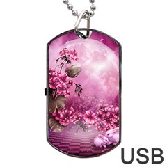 24 RISE. Dog Tag USB Flash (One Side)