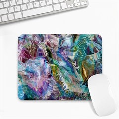 Flowing Patterns Small Mousepad by kaleidomarblingart