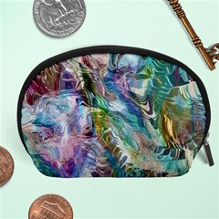 Flowing Patterns Accessory Pouch (large) by kaleidomarblingart