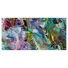 Flowing Patterns Banner And Sign 8  X 4  by kaleidomarblingart