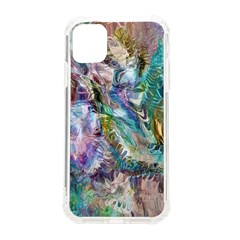 Flowing Patterns Iphone 11 Tpu Uv Print Case by kaleidomarblingart