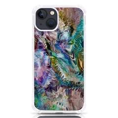 Flowing Patterns Iphone 13 Tpu Uv Print Case by kaleidomarblingart