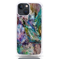 Flowing Patterns Iphone 13 Mini Tpu Uv Print Case by kaleidomarblingart