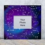 Realistic Night Sky Poster With Constellations White Wall Photo Frame 5  x 7  Front