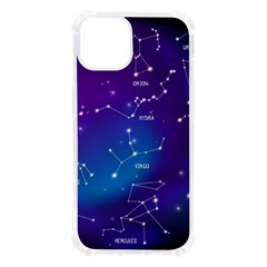 Realistic Night Sky Poster With Constellations Iphone 13 Tpu Uv Print Case by Grandong