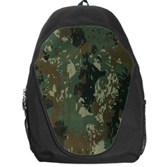 Camouflage Splatters Background Backpack Bag by Grandong