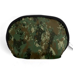 Camouflage Splatters Background Accessory Pouch (medium) by Grandong