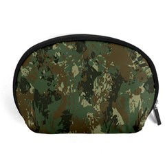 Camouflage Splatters Background Accessory Pouch (large) by Grandong