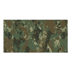 Camouflage Splatters Background Satin Shawl 45  X 80  by Grandong