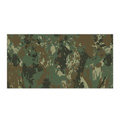 Camouflage Splatters Background Satin Wrap 35  X 70  by Grandong