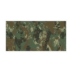 Camouflage Splatters Background Yoga Headband by Grandong