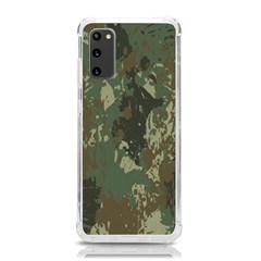 Camouflage Splatters Background Samsung Galaxy S20 6 2 Inch Tpu Uv Case by Grandong