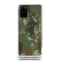 Camouflage Splatters Background Samsung Galaxy S20plus 6 7 Inch Tpu Uv Case by Grandong